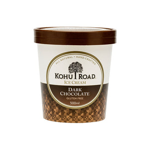 Open image in slideshow, Kohu Road Dark Chocolate Ice Cream 500ml
