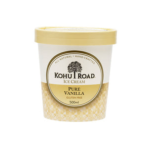 Kohu Road Pure Vanilla Ice Cream 500ml