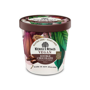 Kohu Road_Vegan_Double Chocolate Coconut Ice Cream_500ml