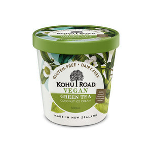 Open image in slideshow, Kohu Road_Vegan_Green Tea Coconut Ice Cream_500ml
